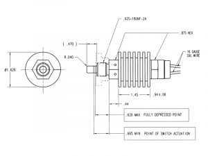 J4 waterproof ball switch drawings