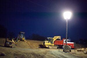 E1 Limit Switch in Balloon Light for Construction Industry
