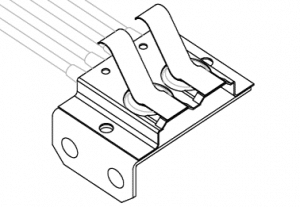 dual action waterproof switch mounting bracket
