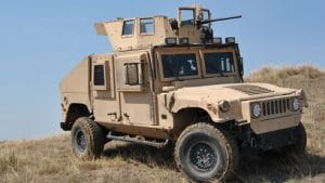 Marine HMMWV with Collapsing MCTAGS